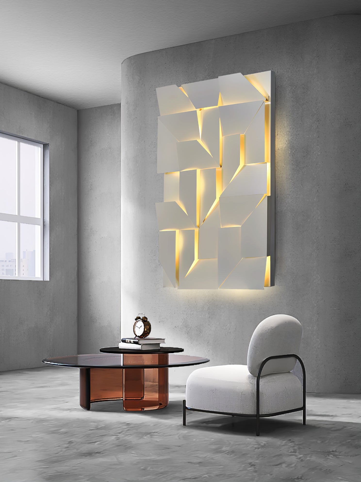 Shadows Grand Plug-in Sconce - Blowlighting