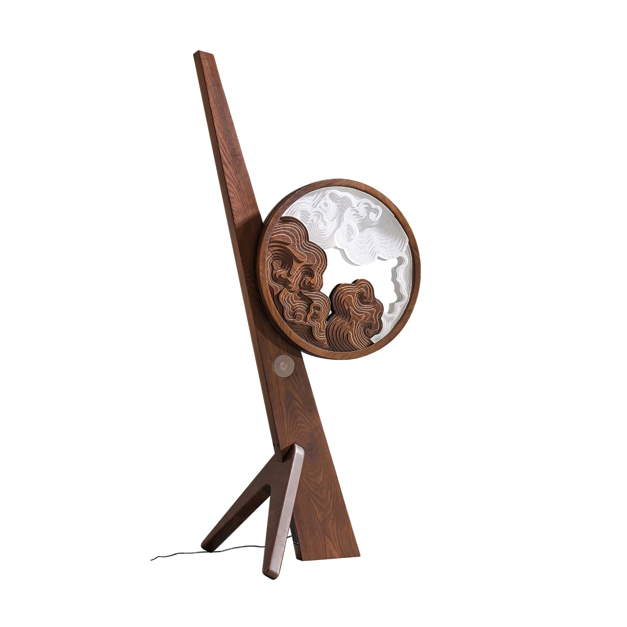 Cunoreth Rustic Wood Table Lamp - Blowlighting