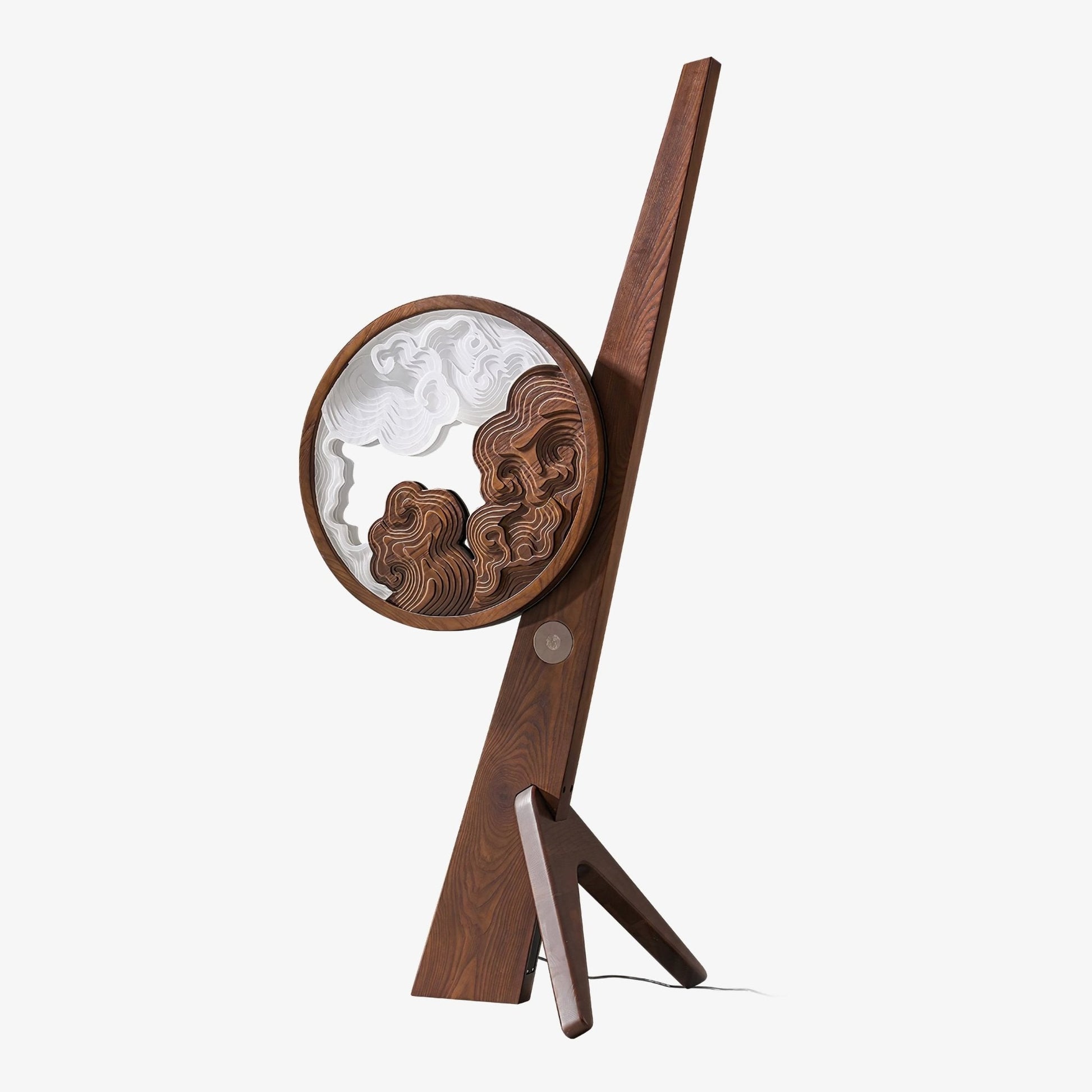 Cunoreth Rustic Wood Table Lamp - Blowlighting