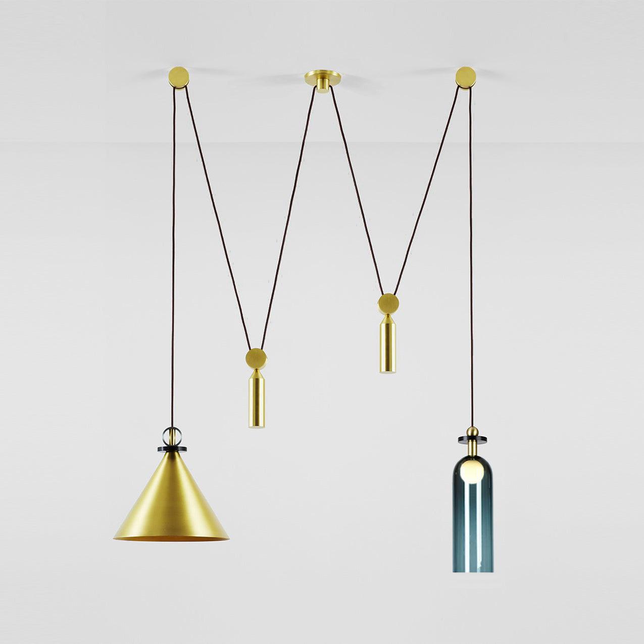 Geometric Shape Art Modern Chandelier - Blowlighting