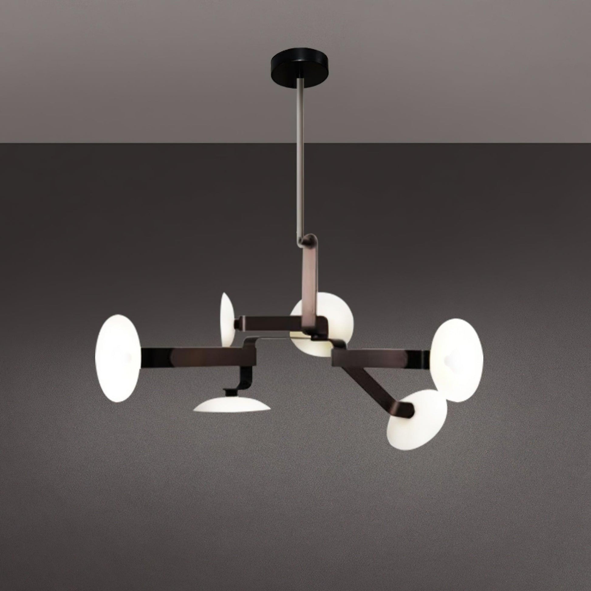 Samuel Vintage Metal Chandelier - Blowlighting