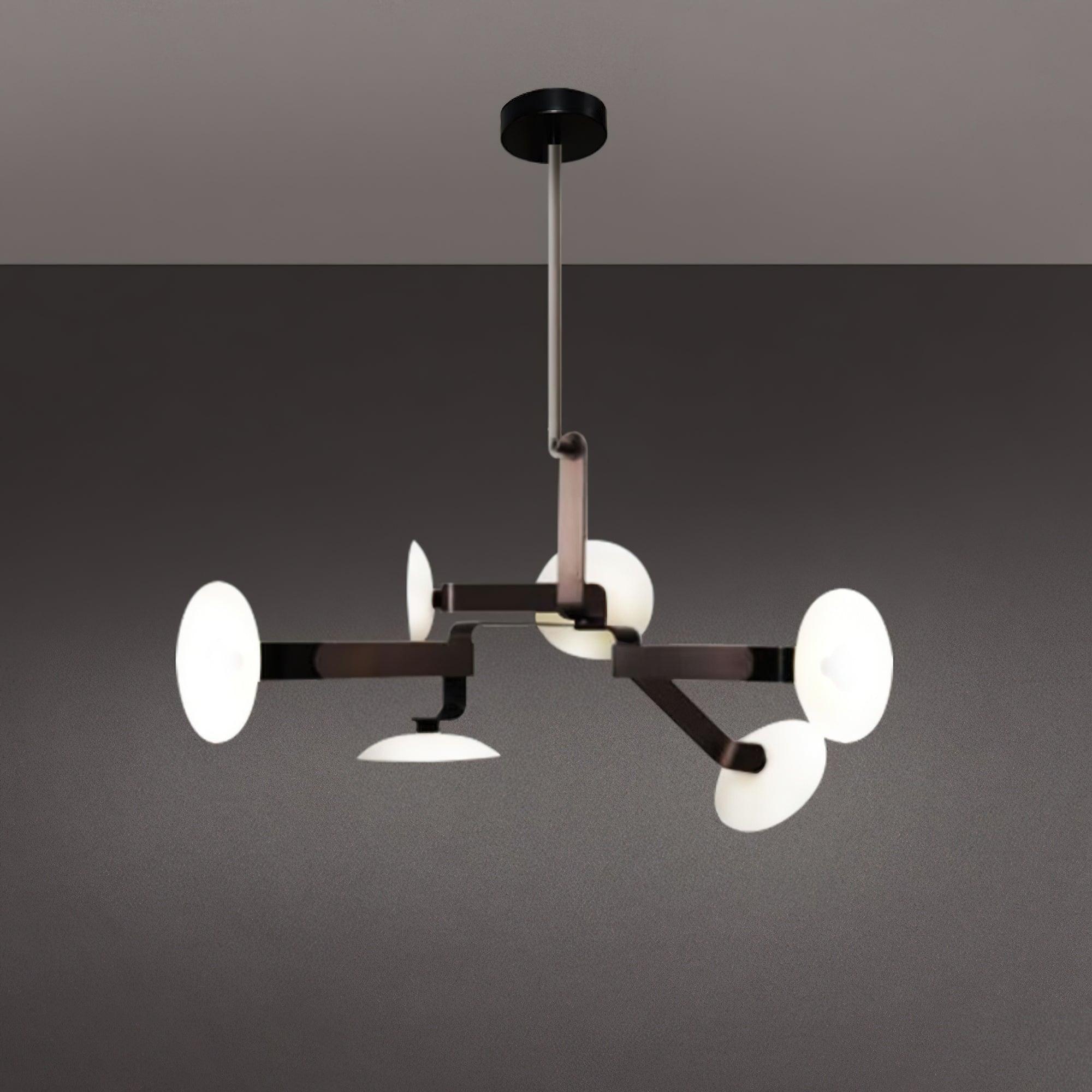 Samuel Vintage Metal Chandelier - Blowlighting