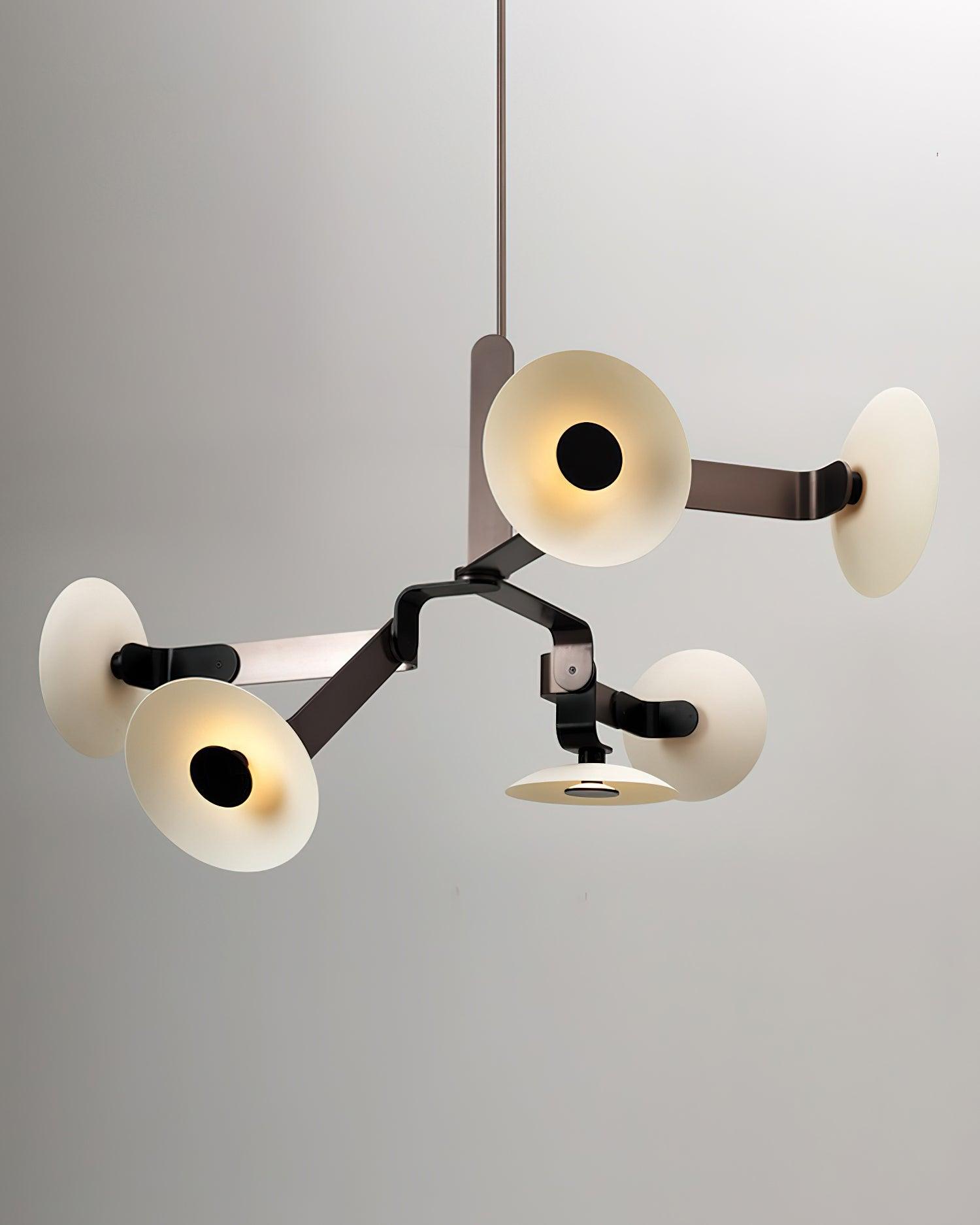 Samuel Vintage Metal Chandelier - Blowlighting