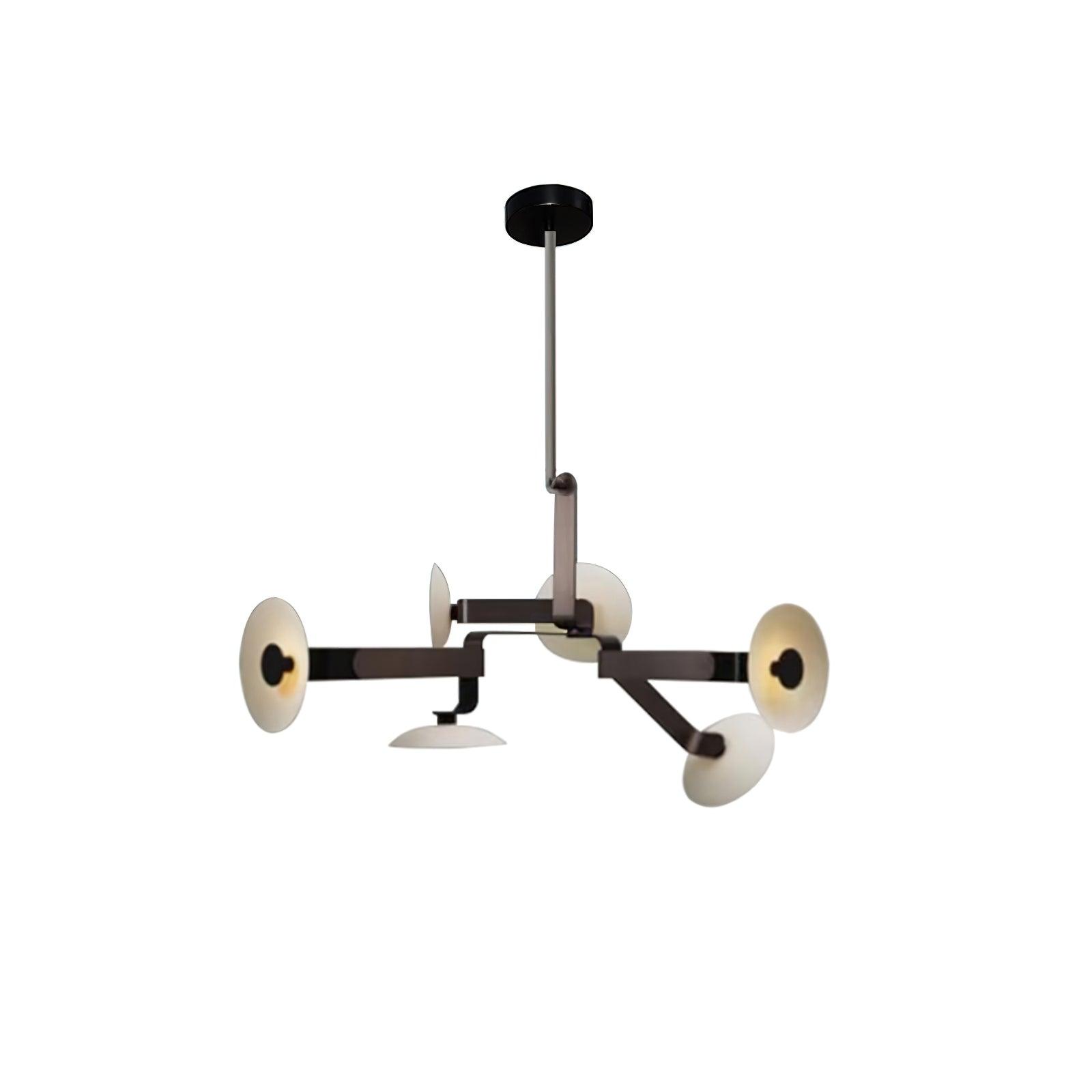 Samuel Vintage Metal Chandelier - Blowlighting