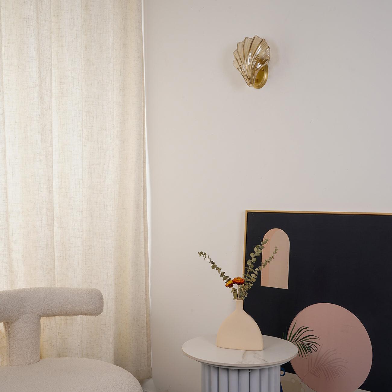 Shell Wall Light - Blowlighting