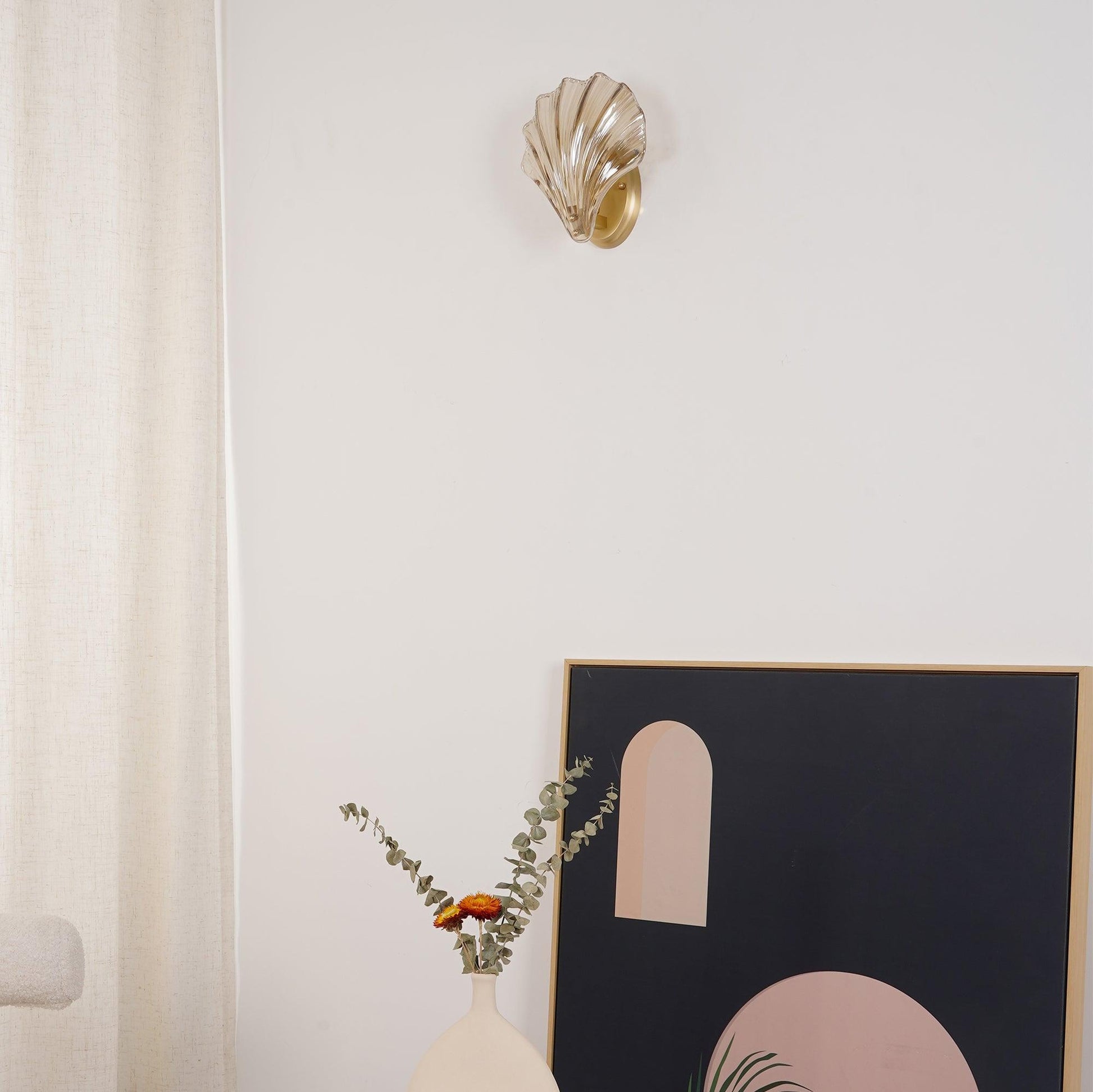 Shell Wall Light - Blowlighting
