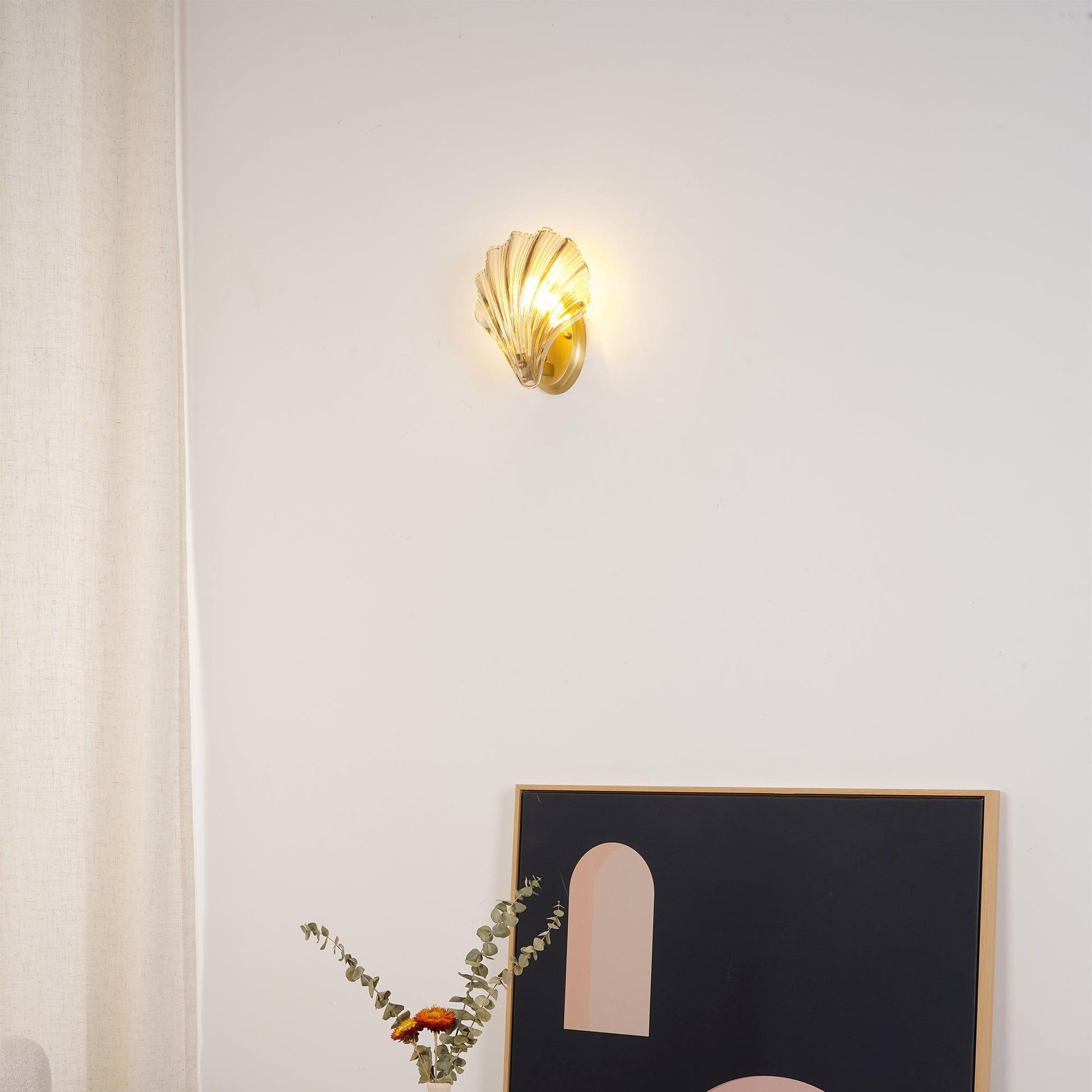 Shell Wall Light - Blowlighting