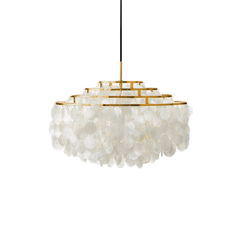 Round Shell Chandelier - Blowlighting