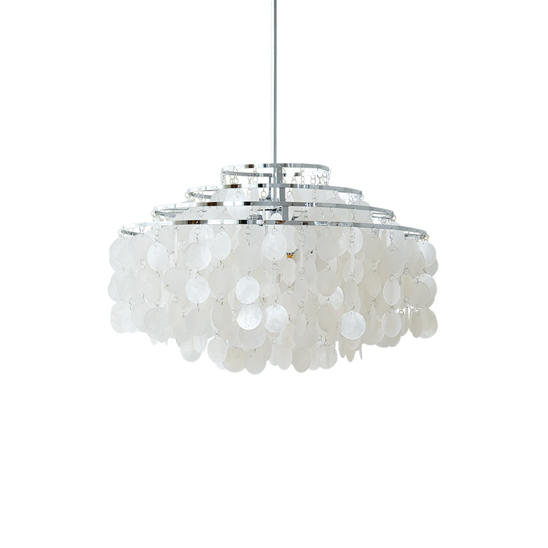 Round Shell Chandelier - Blowlighting