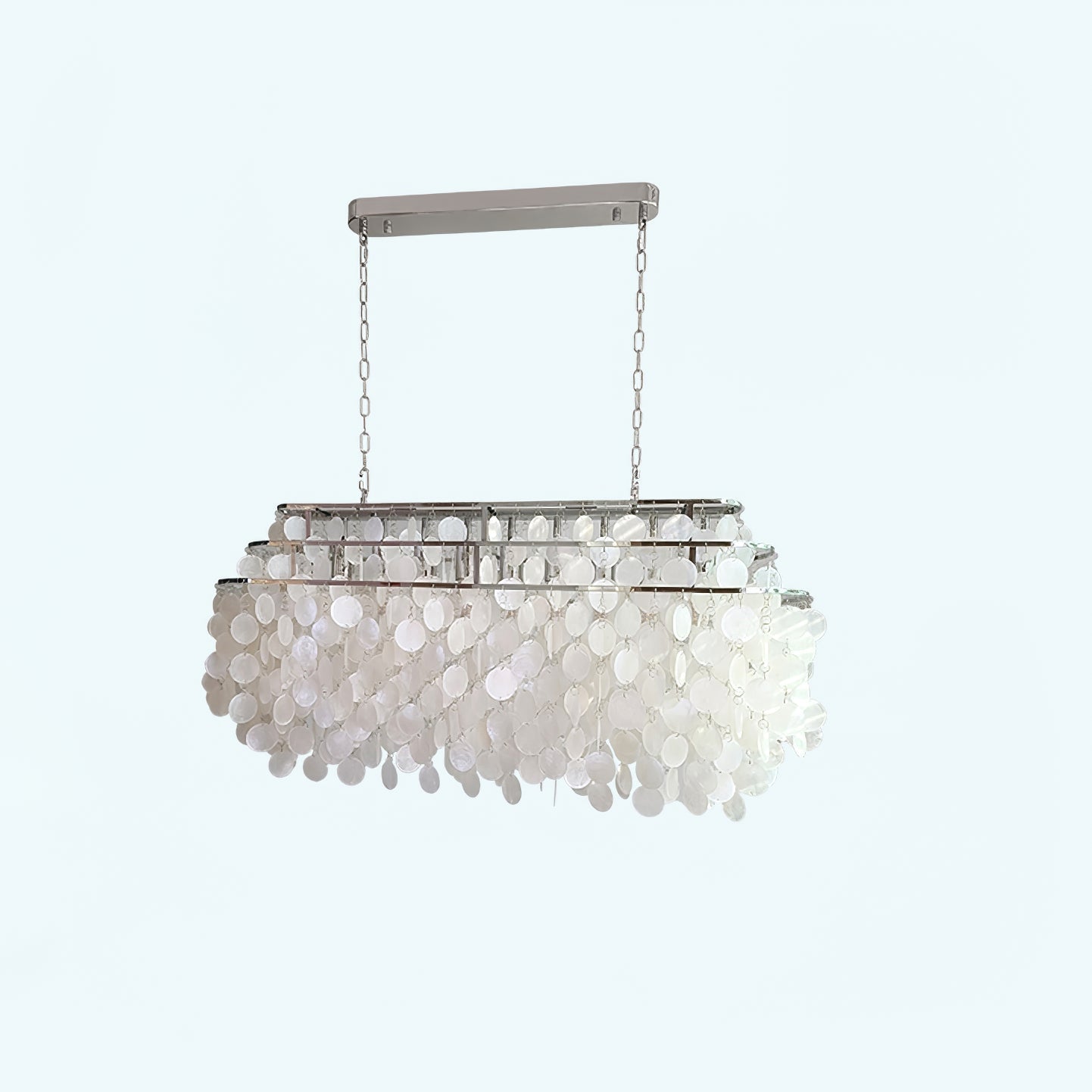 Round Shell Chandelier - Blowlighting