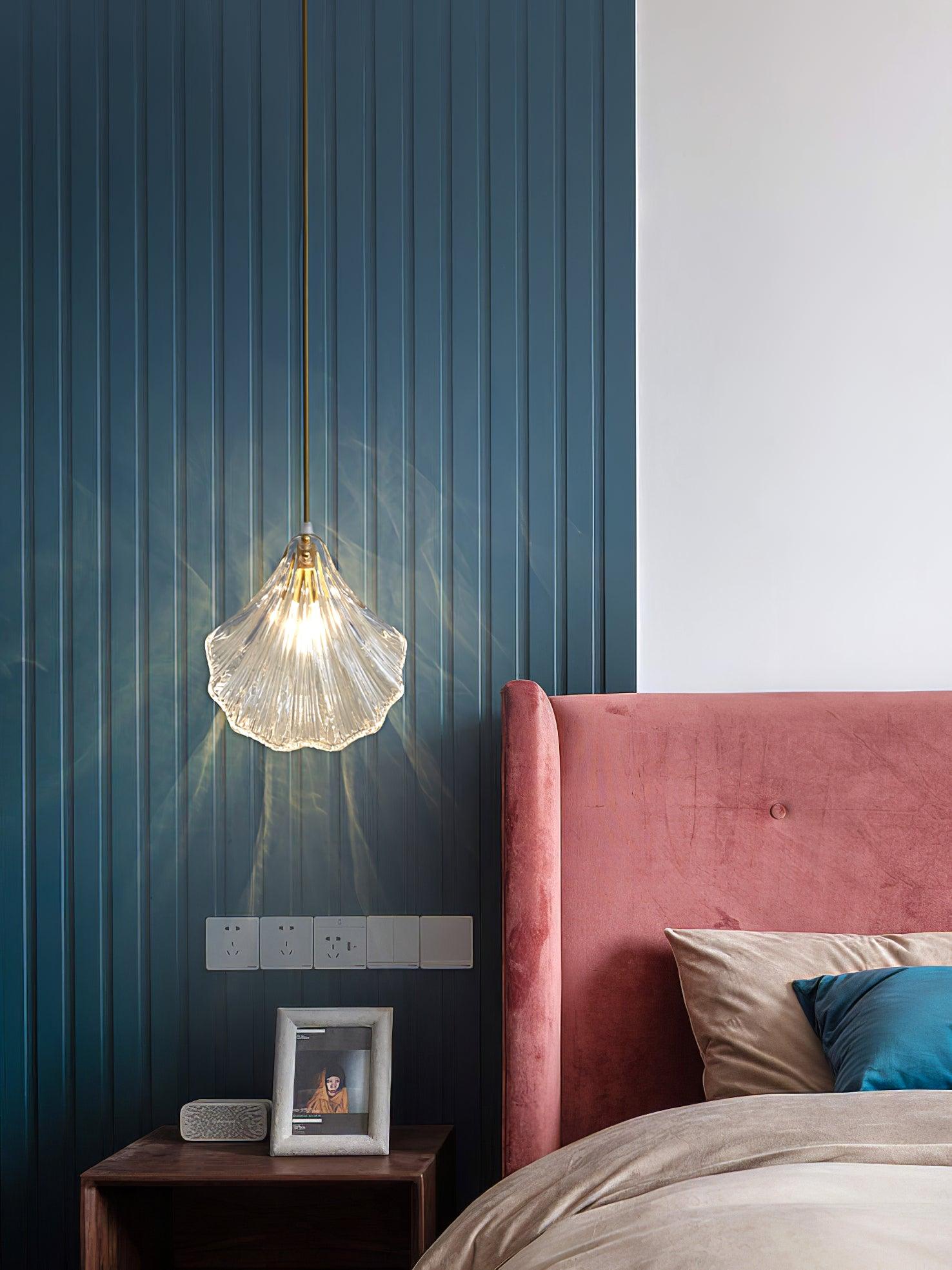 Shell Mini Pendant Swag Light - Blowlighting
