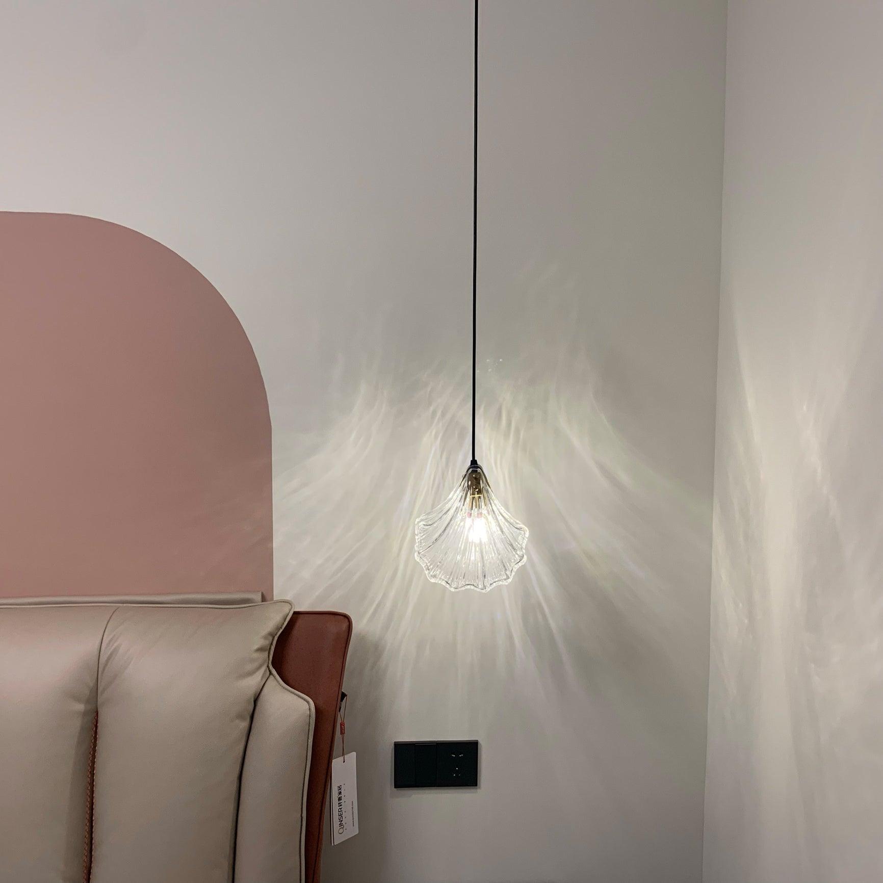 Shell Mini Pendant Swag Light - Blowlighting