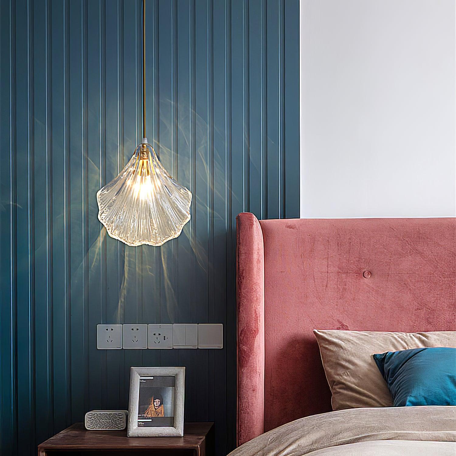 Shell Mini Pendant Swag Light - Blowlighting