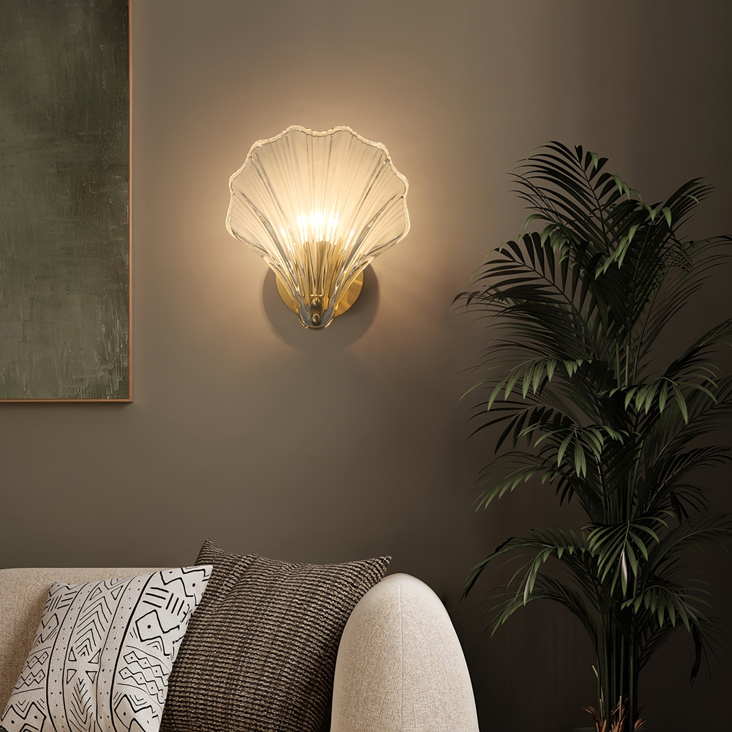 Shell Wall Light - Blowlighting