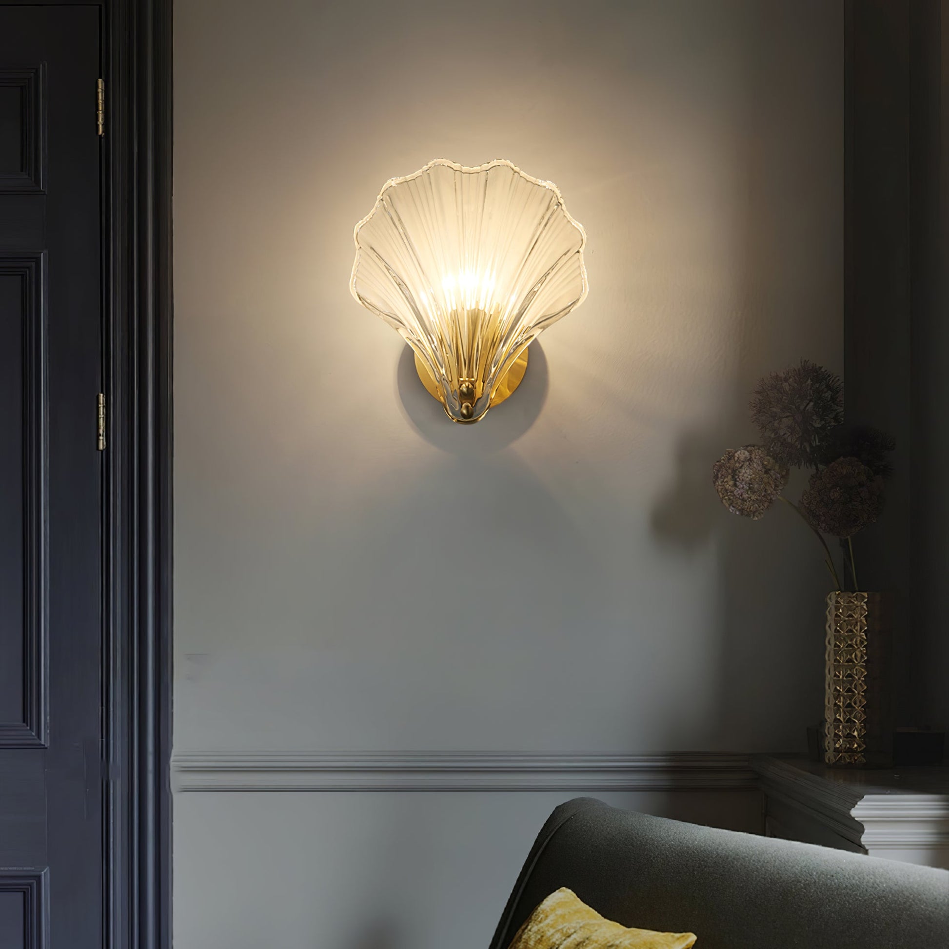 Shell Wall Light - Blowlighting