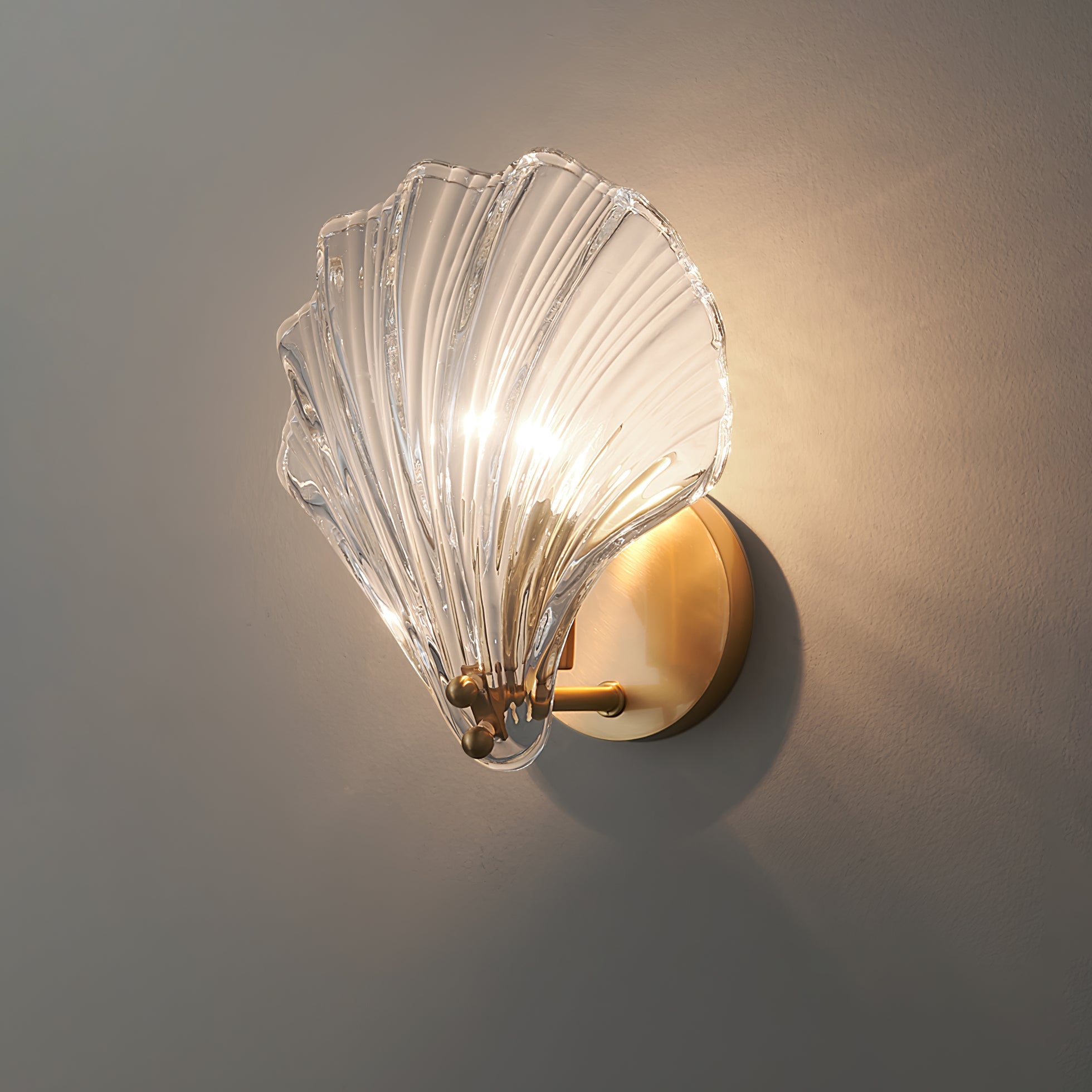 Shell Wall Light - Blowlighting