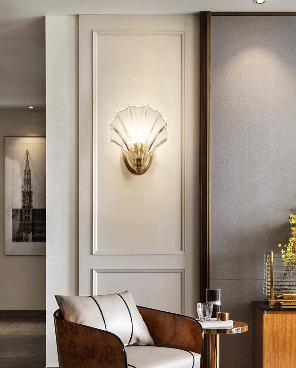 Shell Wall Light - Blowlighting