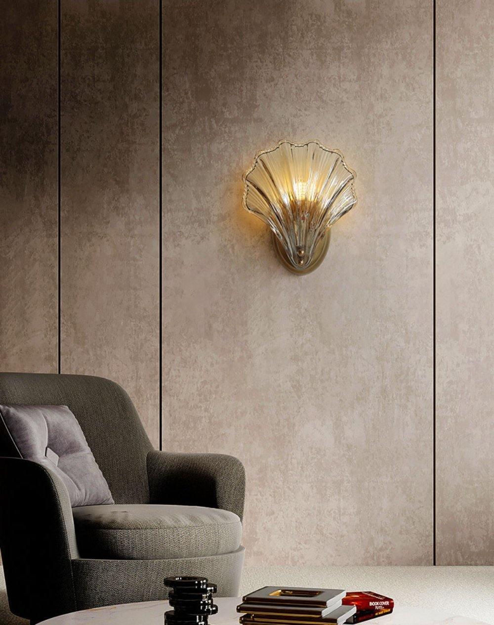 Shell Wall Light - Blowlighting