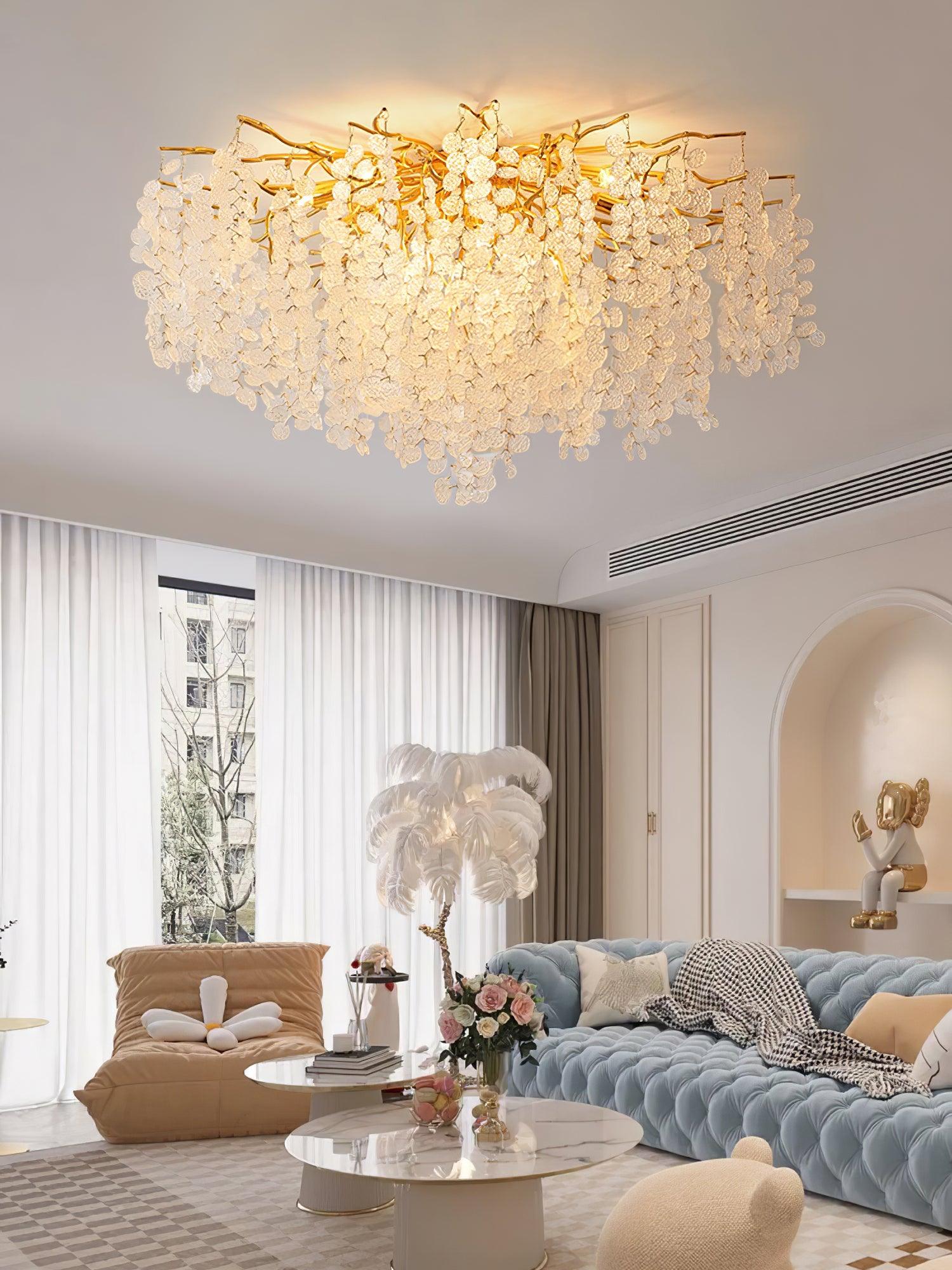 Cascade Luxury Aluminum Ceiling Lamp - Blowlighting