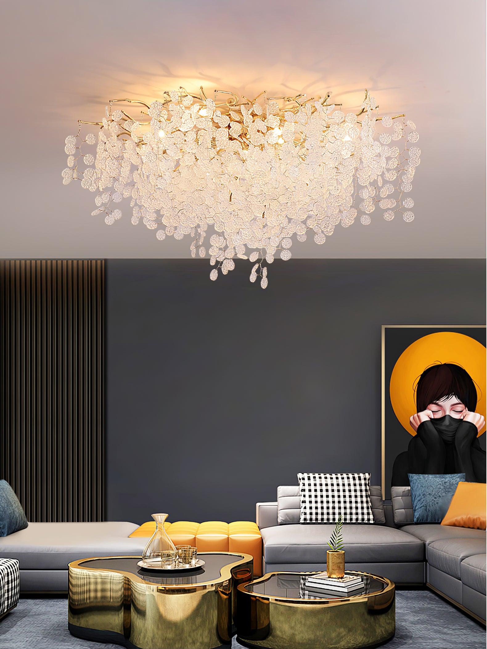 Cascade Luxury Aluminum Ceiling Lamp - Blowlighting