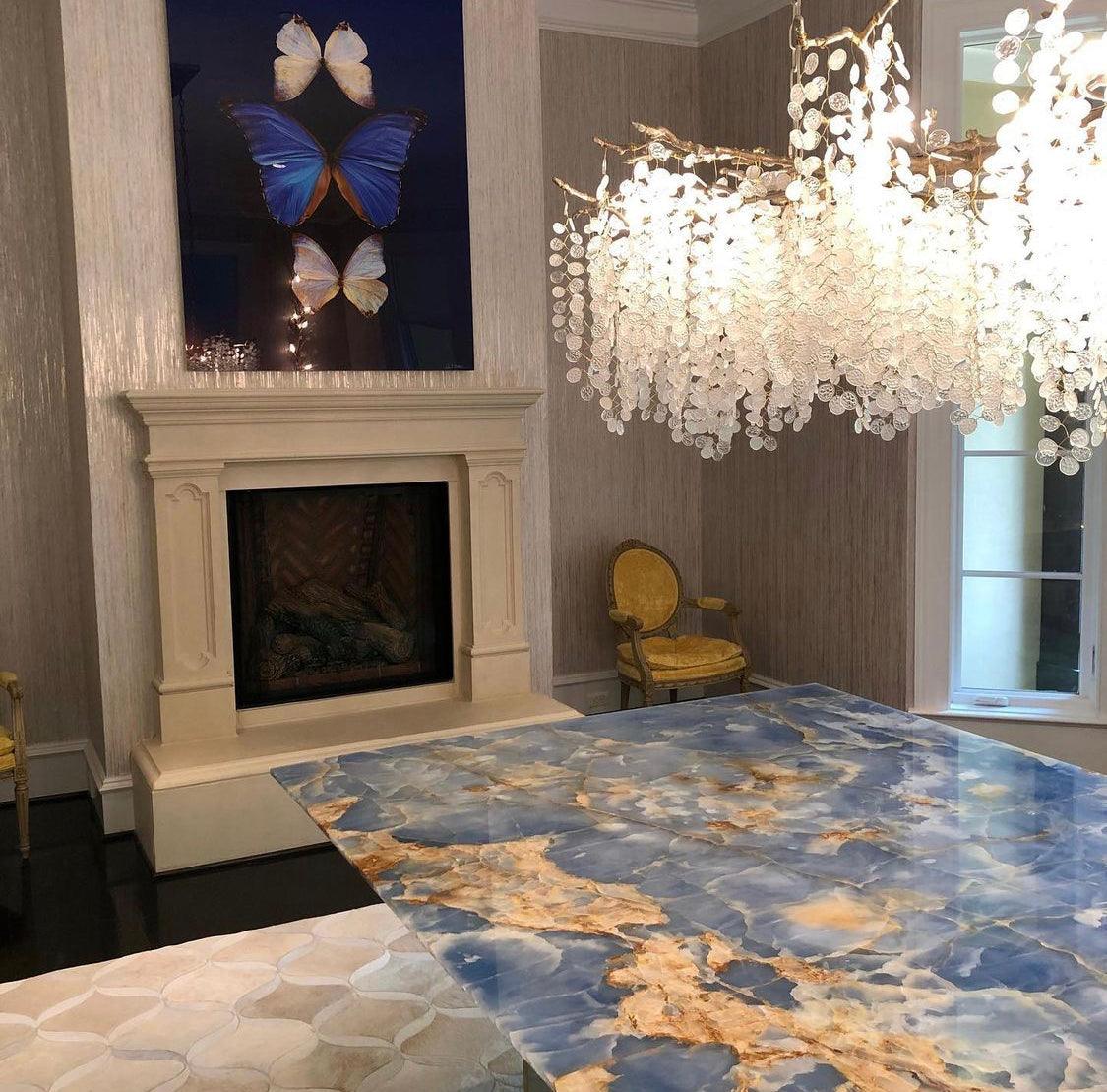 Shiro Noda Crystal Chandelier - Blowlighting