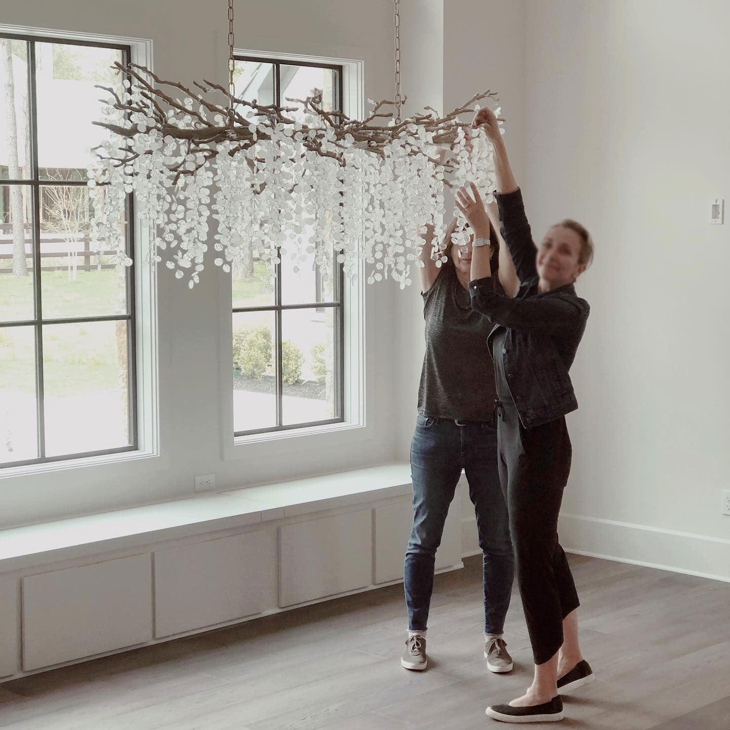 Shiro Noda Crystal Chandelier - Blowlighting