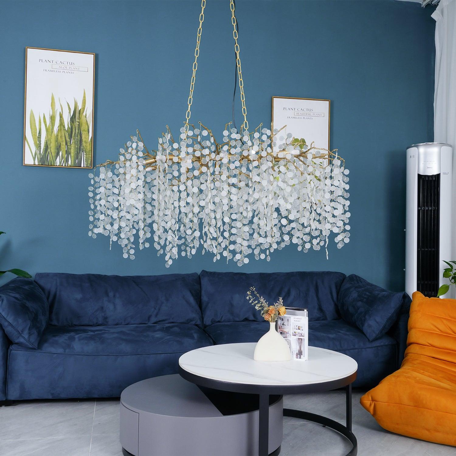 Shiro Noda Crystal Chandelier - Blowlighting