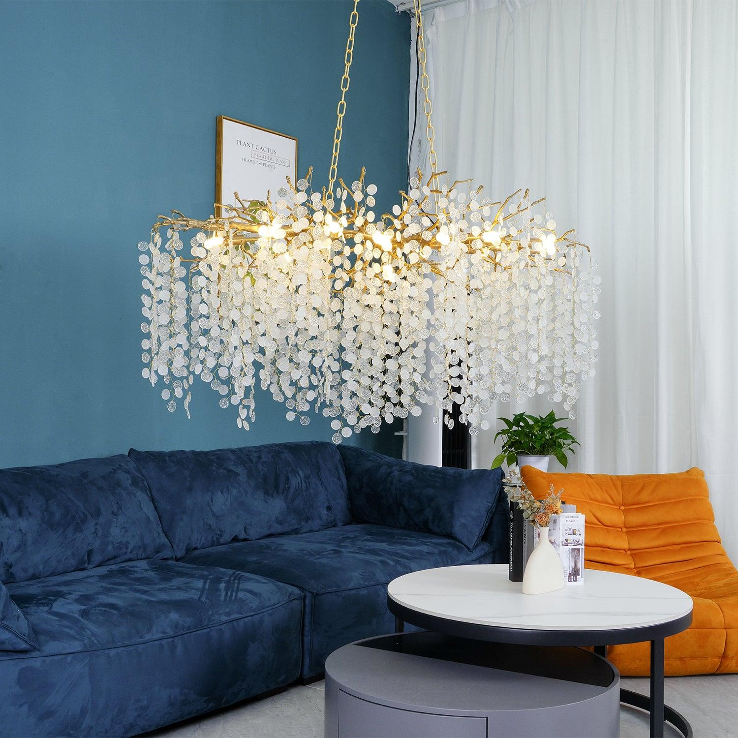 Shiro Noda Crystal Chandelier - Blowlighting