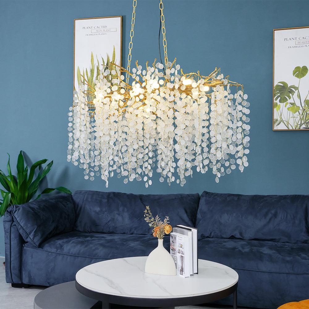 Shiro Noda Crystal Chandelier - Blowlighting