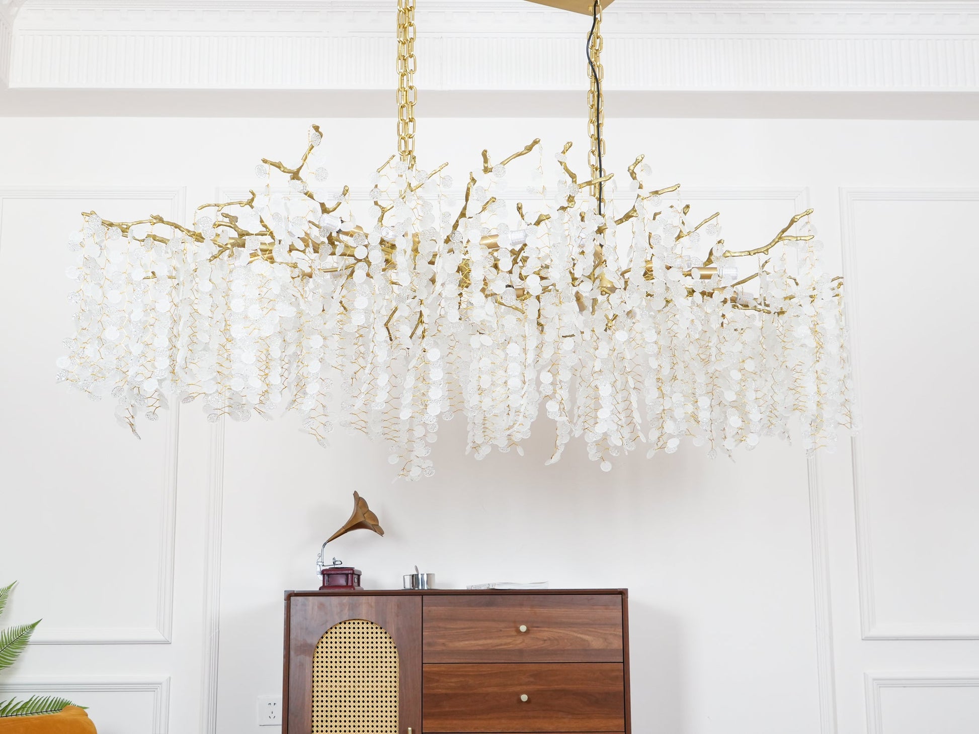 Shiro Noda Crystal Chandelier - Blowlighting