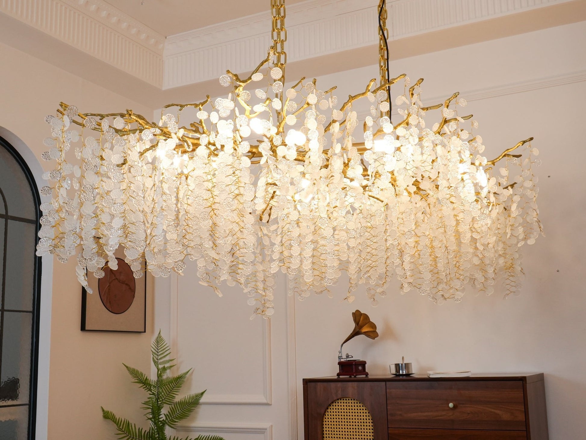Shiro Noda Crystal Chandelier - Blowlighting