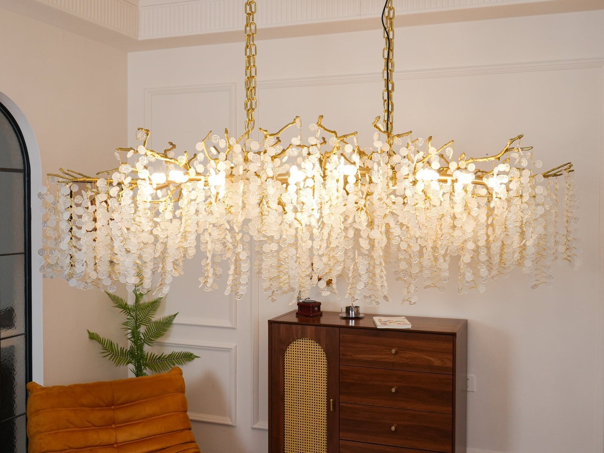 Shiro Noda Crystal Chandelier - Blowlighting