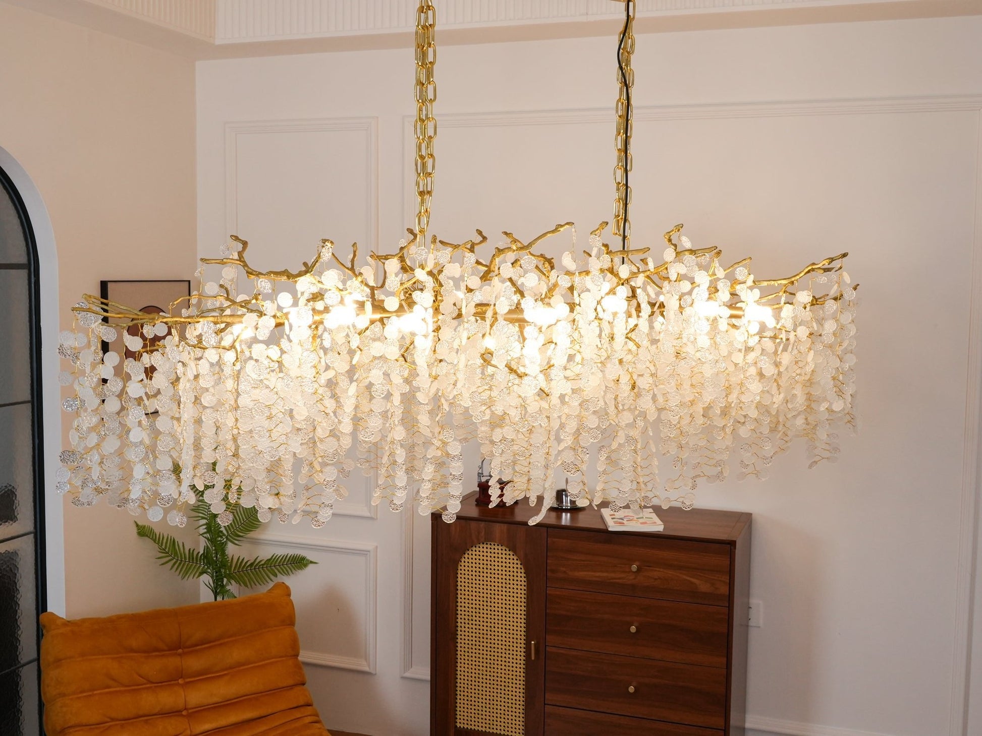 Shiro Noda Crystal Chandelier - Blowlighting
