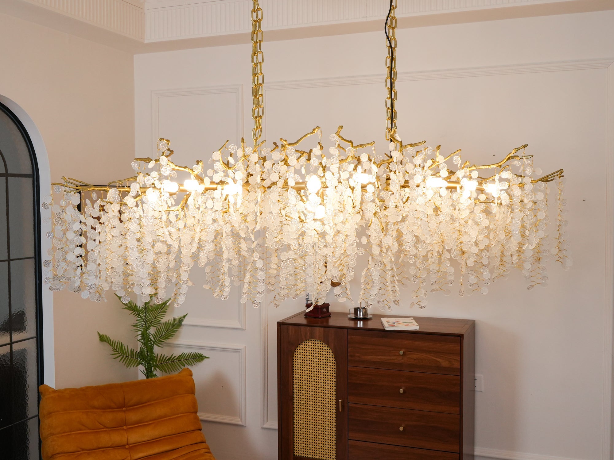 Shiro Noda Crystal Chandelier - Blowlighting