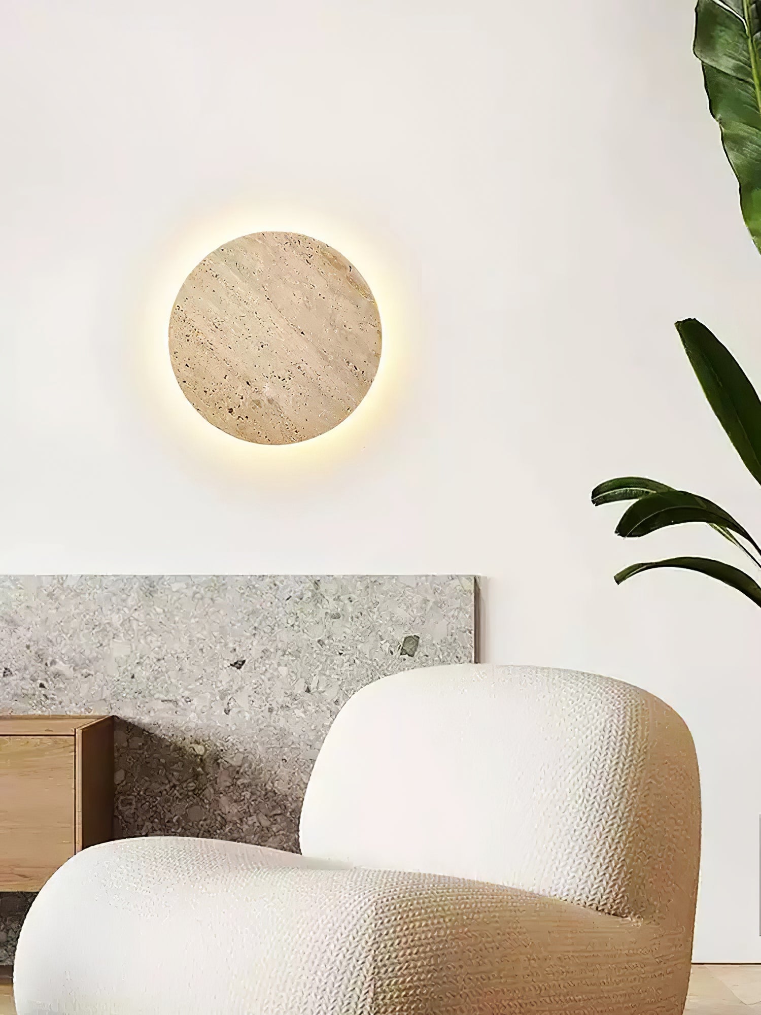 Artale Travertine Wall Light - Blowlighting