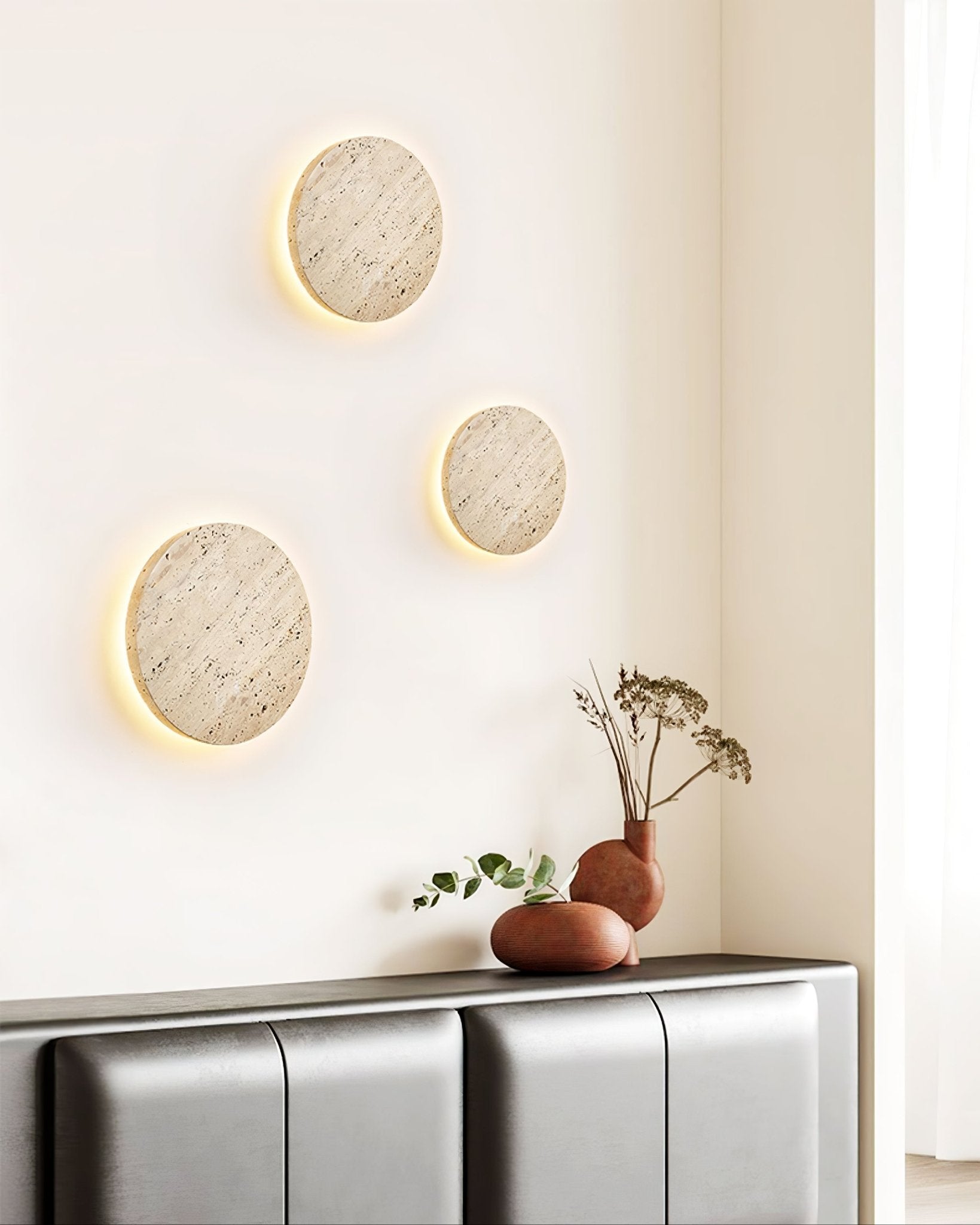Artale Travertine Wall Light - Blowlighting