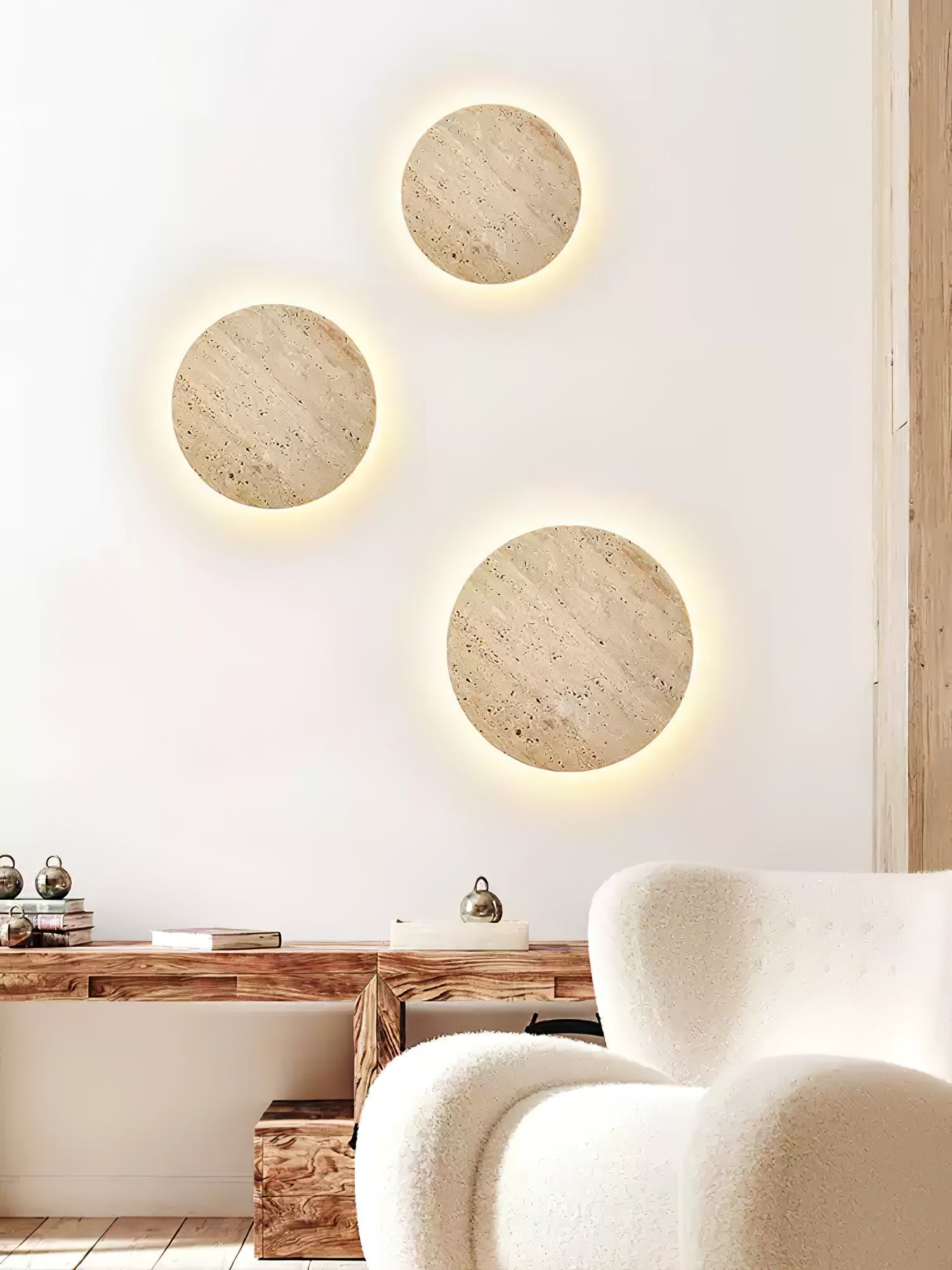Artale Travertine Wall Light - Blowlighting