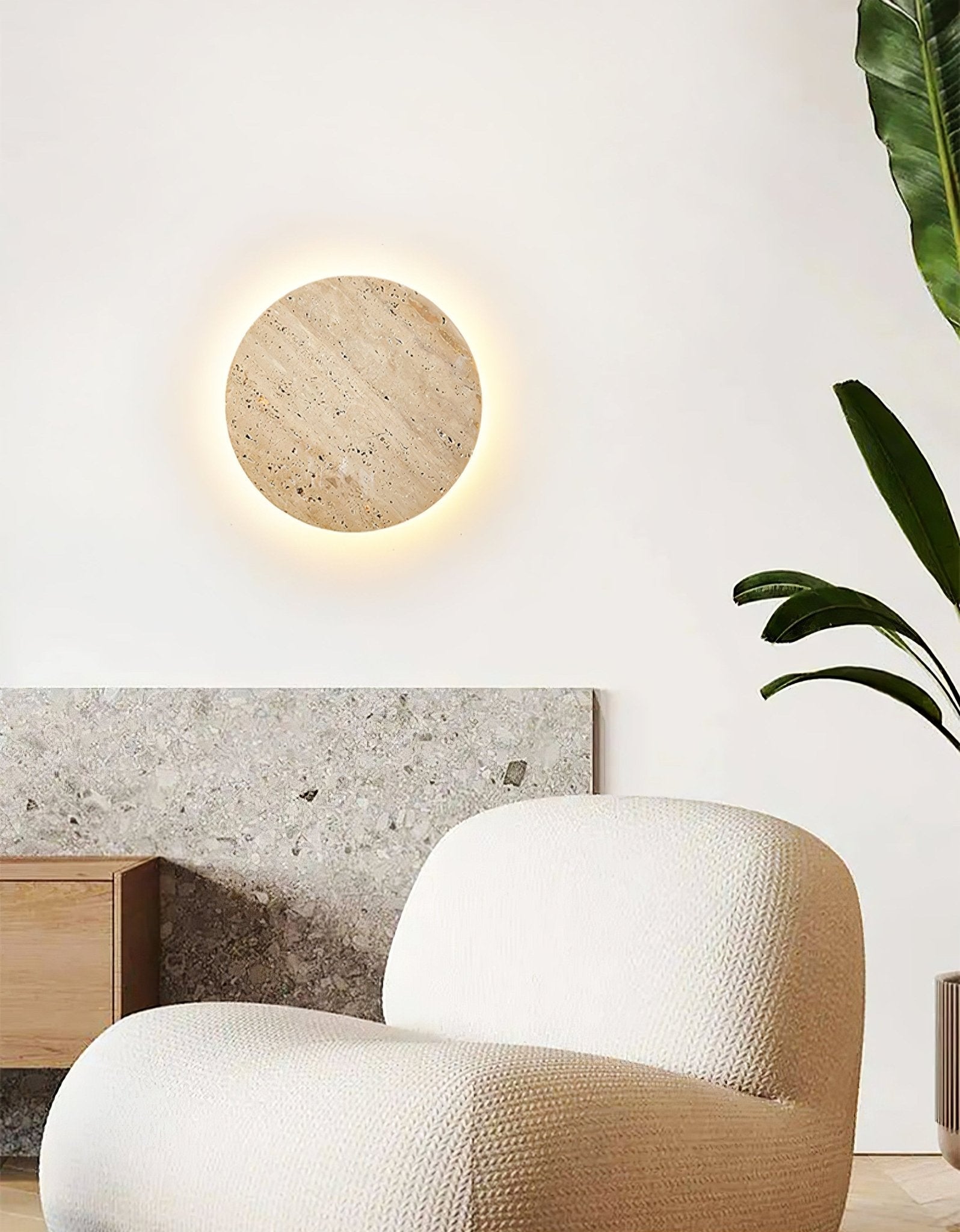 Artale Travertine Wall Light - Blowlighting
