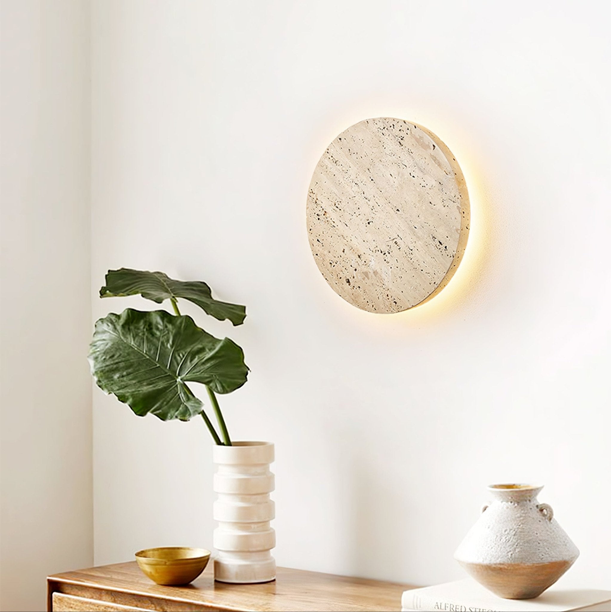 Artale Travertine Wall Light - Blowlighting