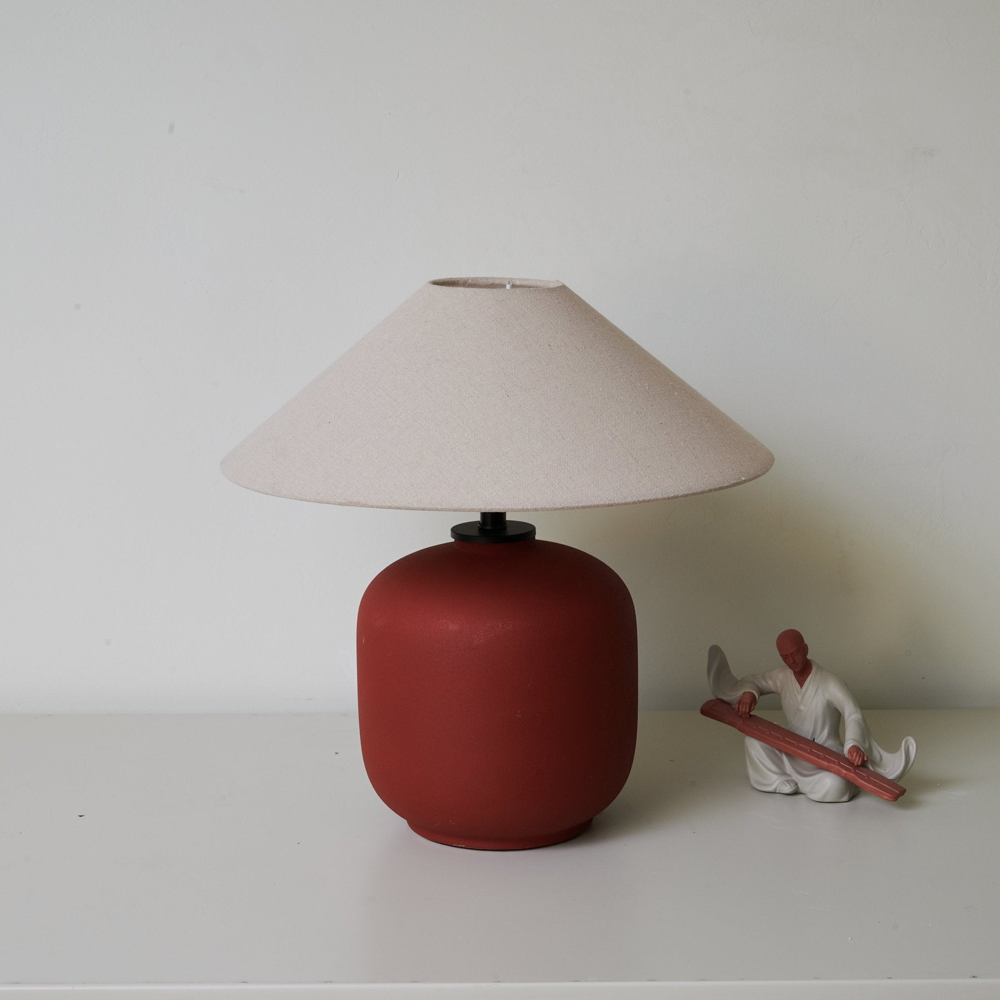 Sienna Clay Table Lamp - Blowlighting
