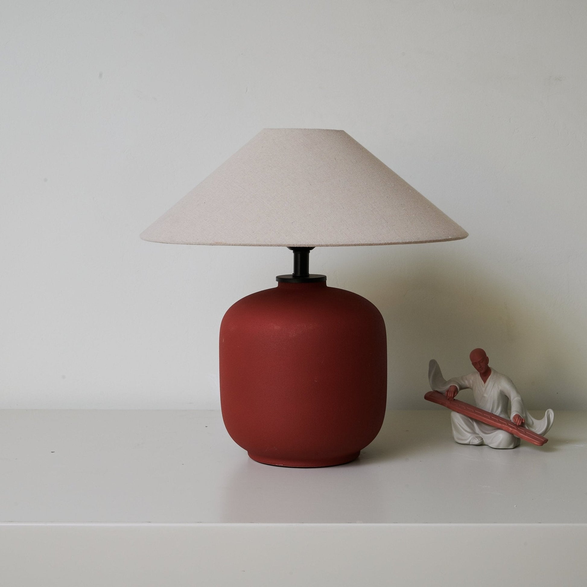 Sienna Clay Table Lamp - Blowlighting