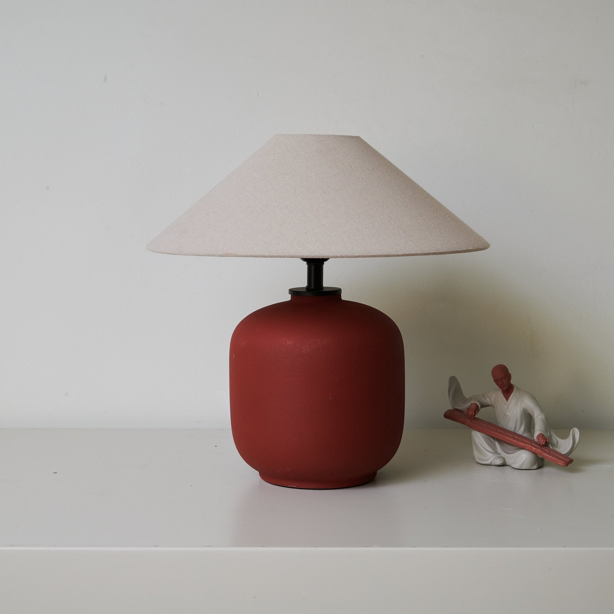 Sienna Clay Table Lamp - Blowlighting