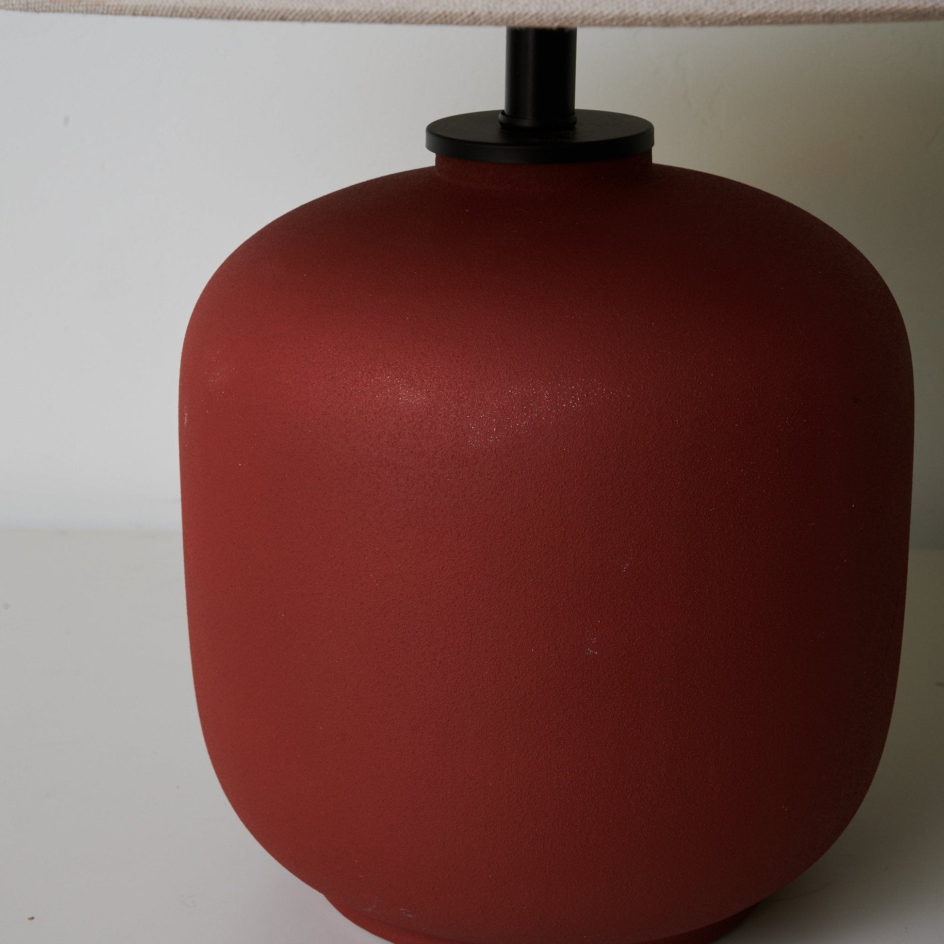 Sienna Clay Table Lamp - Blowlighting