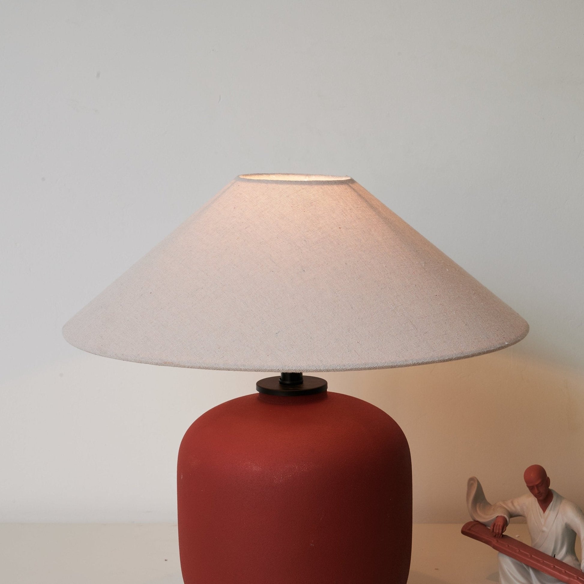 Sienna Clay Table Lamp - Blowlighting