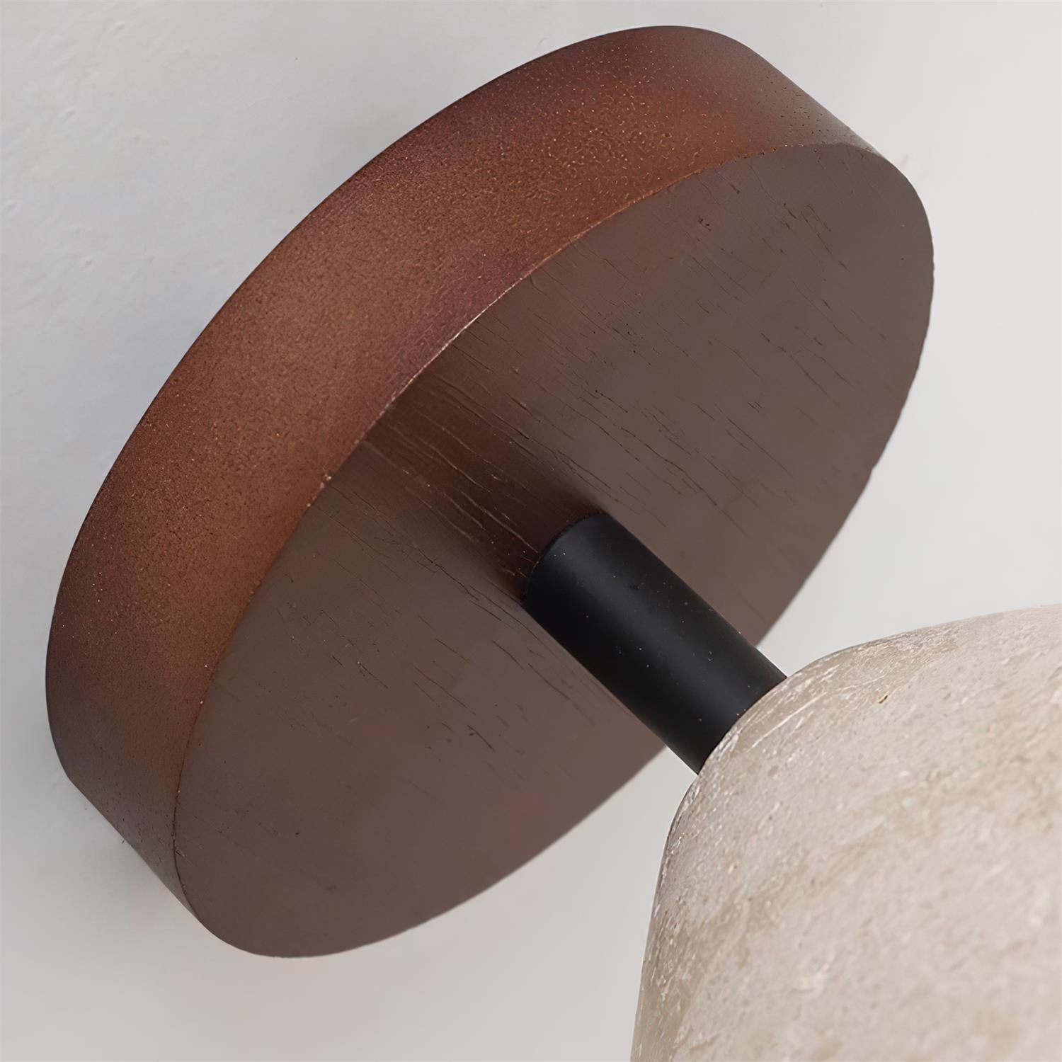 Sierra Wabi-Sabi Travertine Ceiling Light