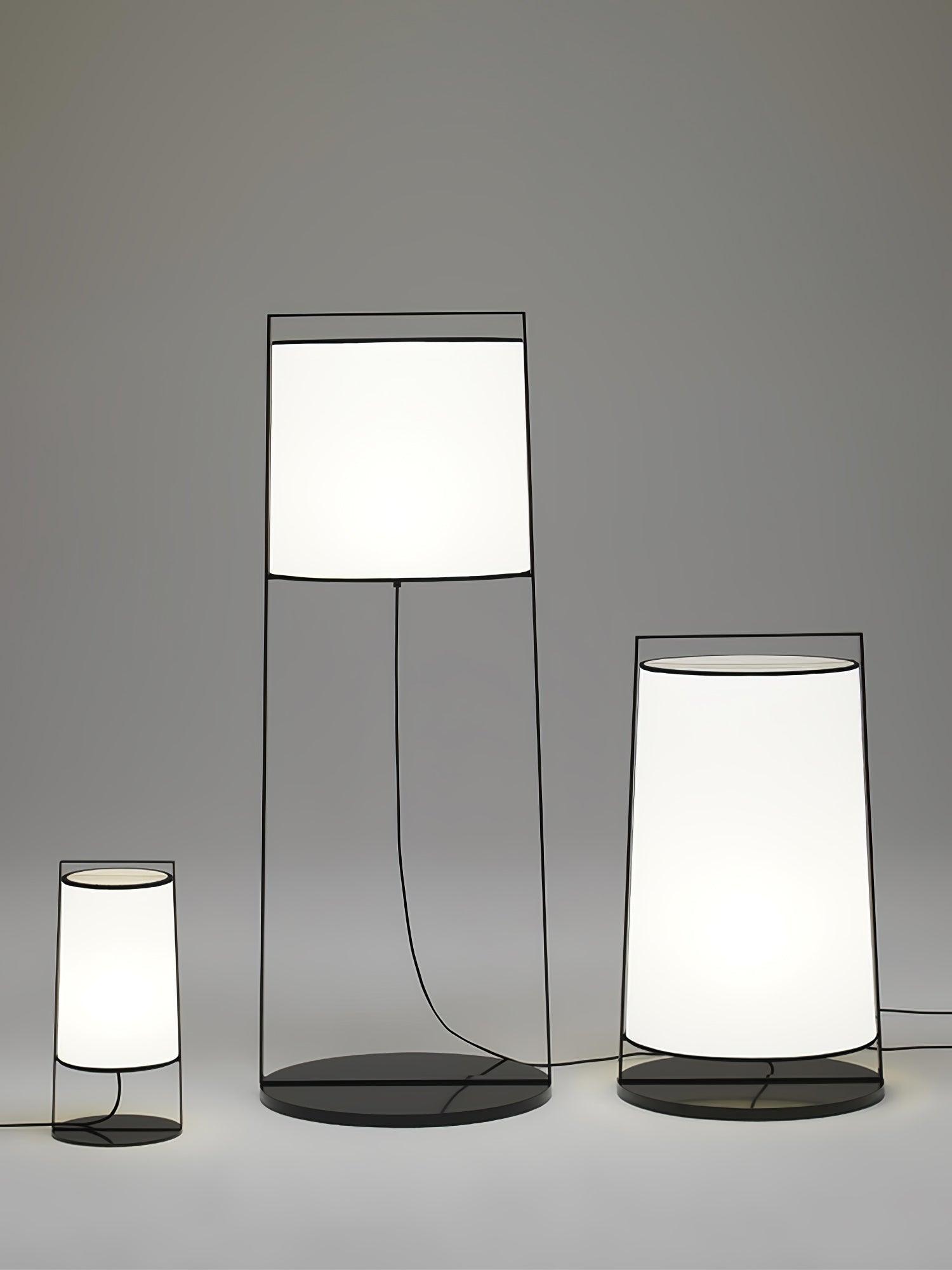 Silhouette Textile Floor Lamp - Blowlighting