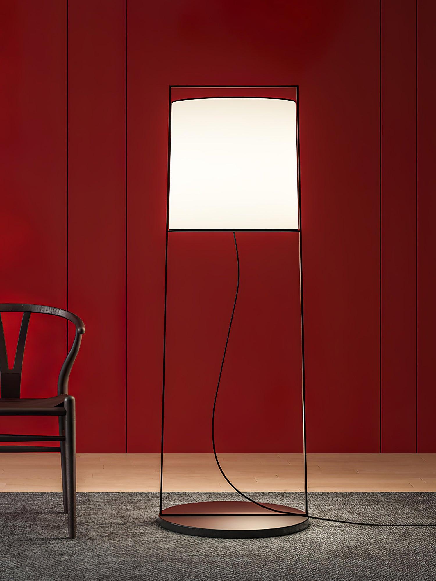 Silhouette Textile Floor Lamp - Blowlighting