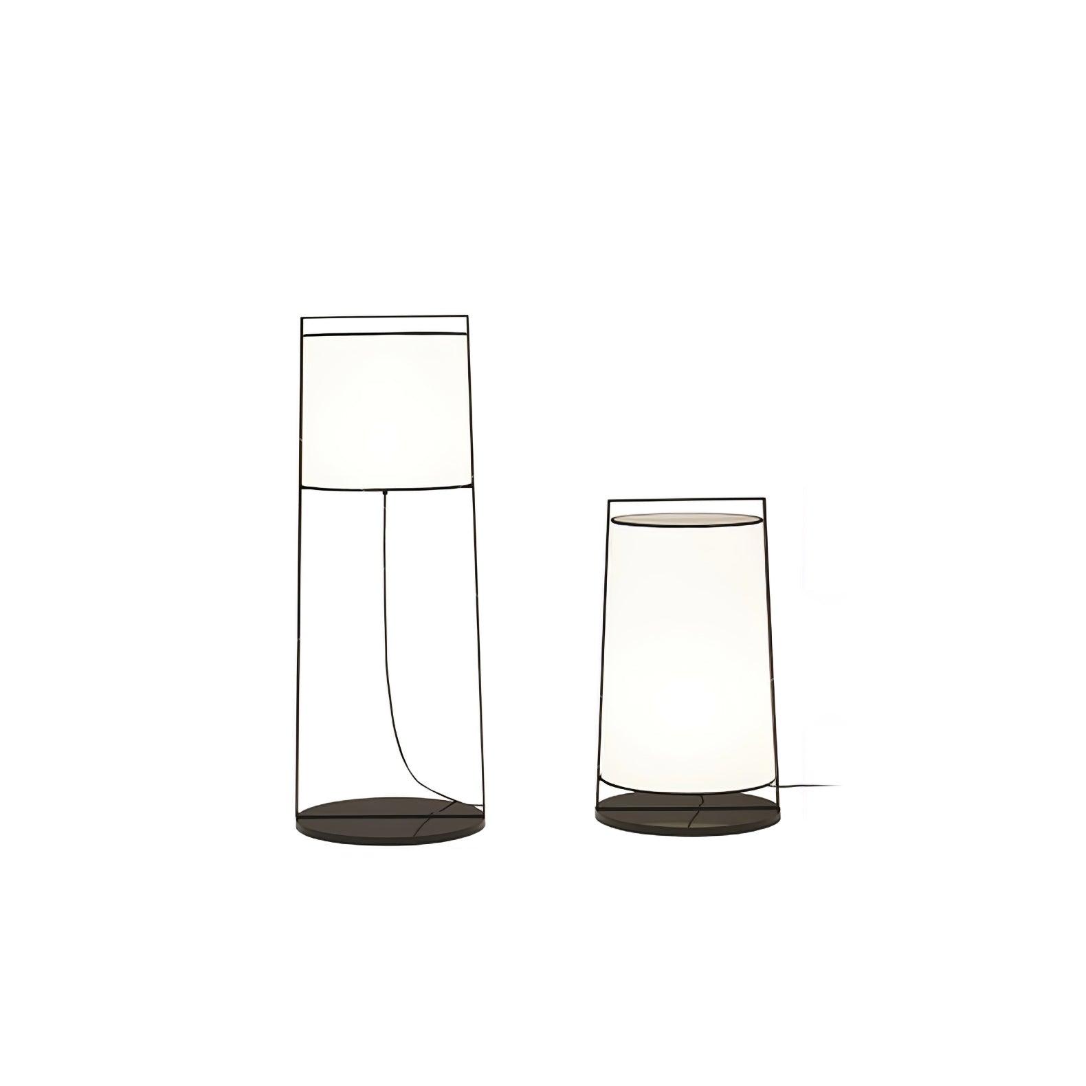 Silhouette Textile Floor Lamp - Blowlighting