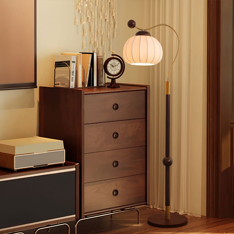 Silk Globe Floor Lamp - Blowlighting