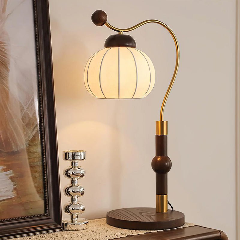 Silk Globe Table Lamp - Blowlighting